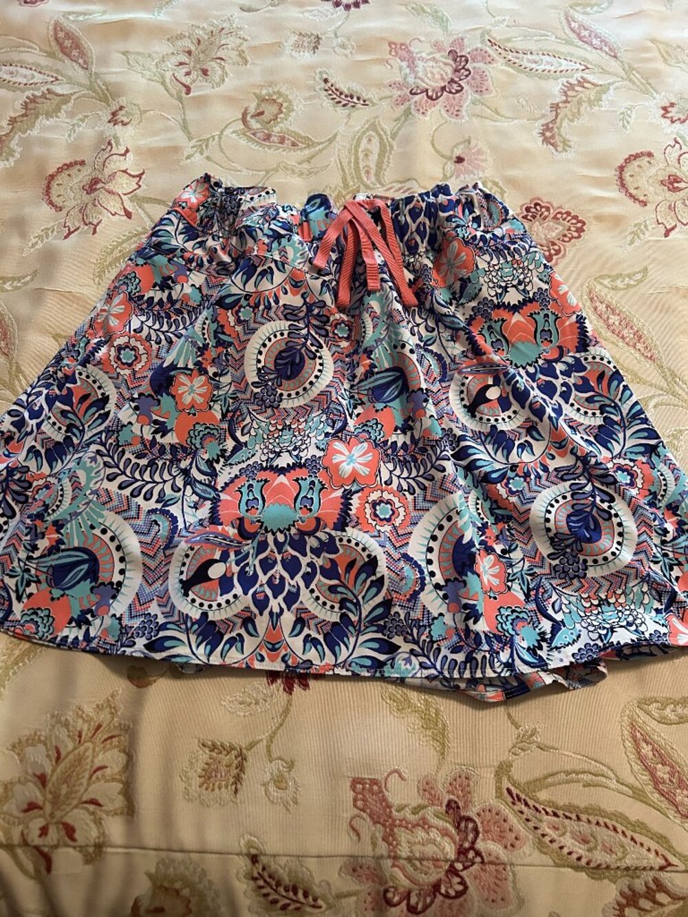 Talbots Multi-Colored Skort, Size M
